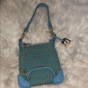 Mini authentic blue fendi purse GREAT condition